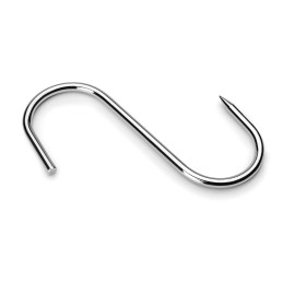 GANCHO INOX 1 PUNTA 18 CM