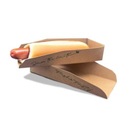 BANDEJA HOT DOG PAQ. 100